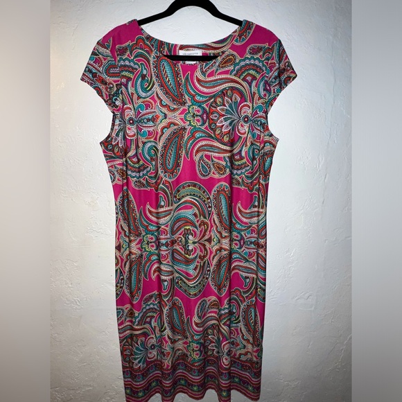Colorful Liz Claiborne Dress - Picture 1 of 7
